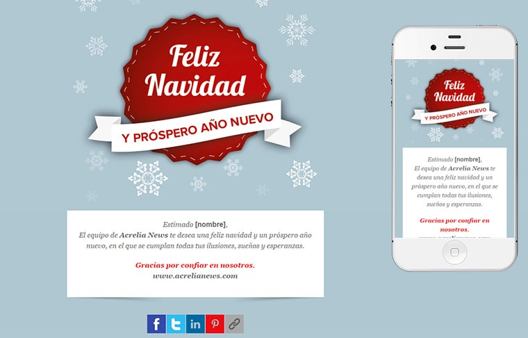 christmas card email templates
