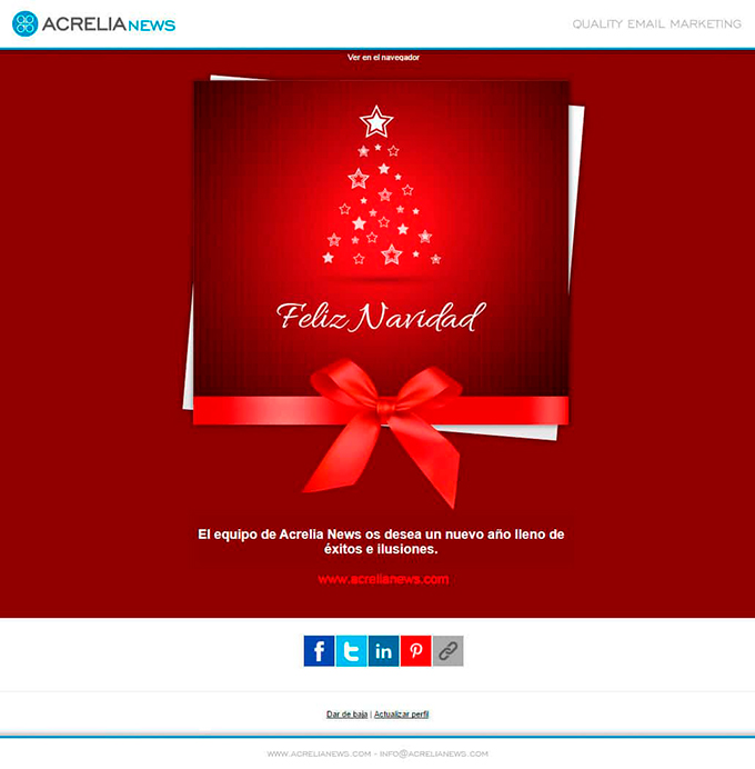 Email Marketing Diciembre